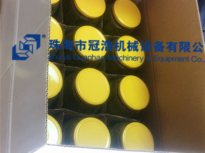 熱灌裝機(jī)，壓固體物，冷灌裝機(jī)，抽真空旋蓋機(jī)，套標(biāo)機(jī)，收縮機(jī)，開(kāi)箱封底機(jī)，裝箱機(jī),折蓋封箱機(jī)，— 菏澤安美味食品有限公司